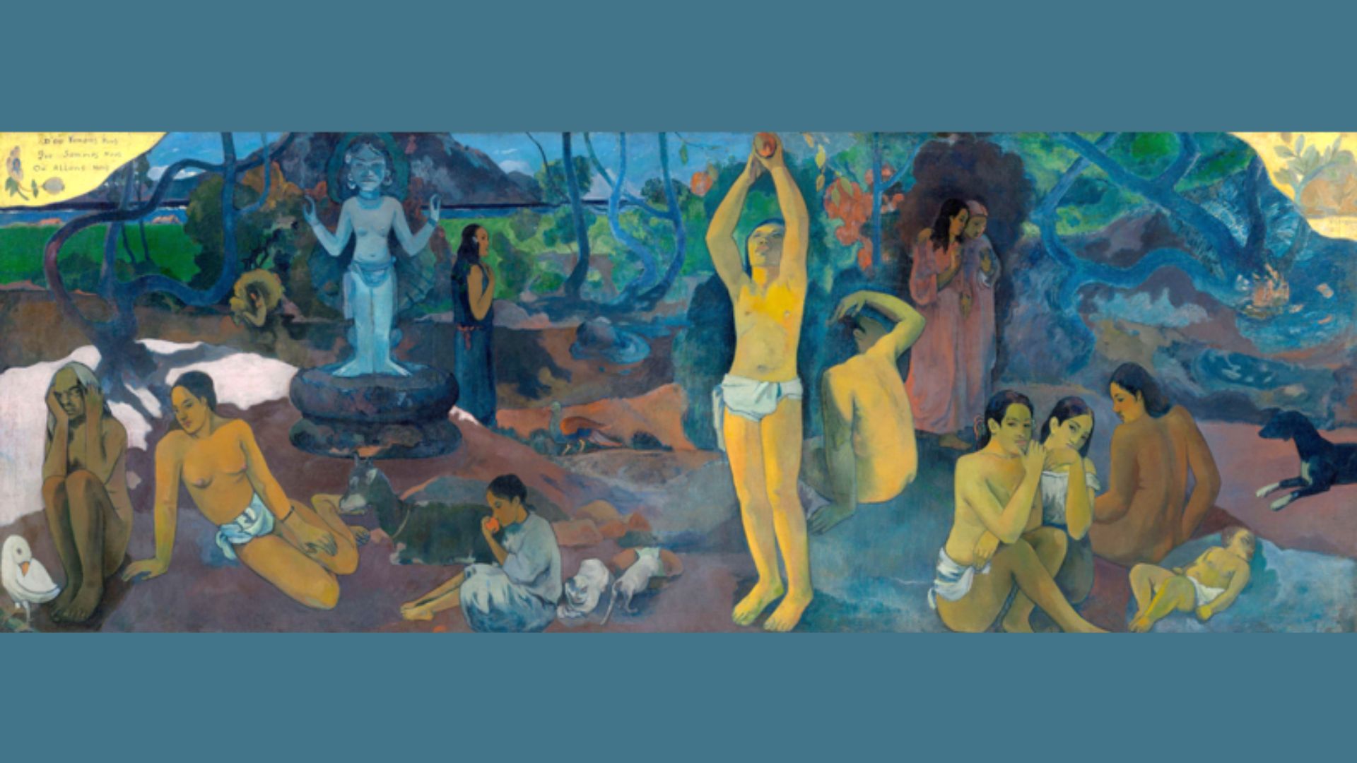 Paul Gauguin (1897-1898): Da dove veniamo? Chi siamo? Dove andiamo?